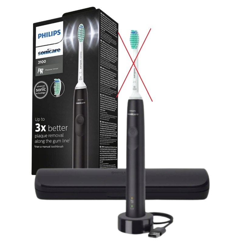 Outlet Philips Sonicare 3100 szczoteczka soniczna C1 ProResults HX3673/14