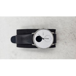 Outlet Nokia Steel HR HWA03B 36 mm smartwatch hybrydowy biały pulsometr BT