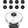 Outlet Nokia Steel HR HWA03B 36 mm smartwatch hybrydowy biały pulsometr BT