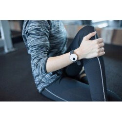 Outlet Nokia Steel HR HWA03B 36 mm smartwatch hybrydowy biały pulsometr BT