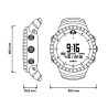 Outlet Sportowy zegarek Suunto Core All Black czarny SS014279010 OPIS