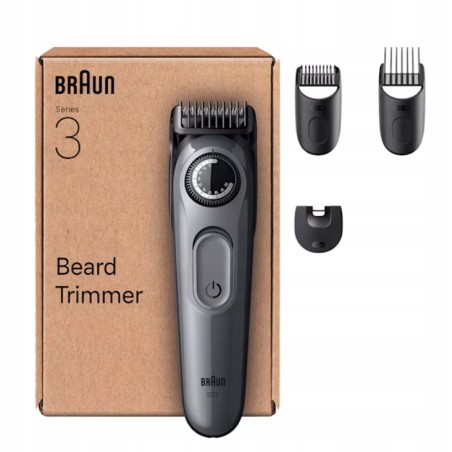 Outlet Trymer do zarostu Braun Series 3 BT3525 40 ustawieniami długości