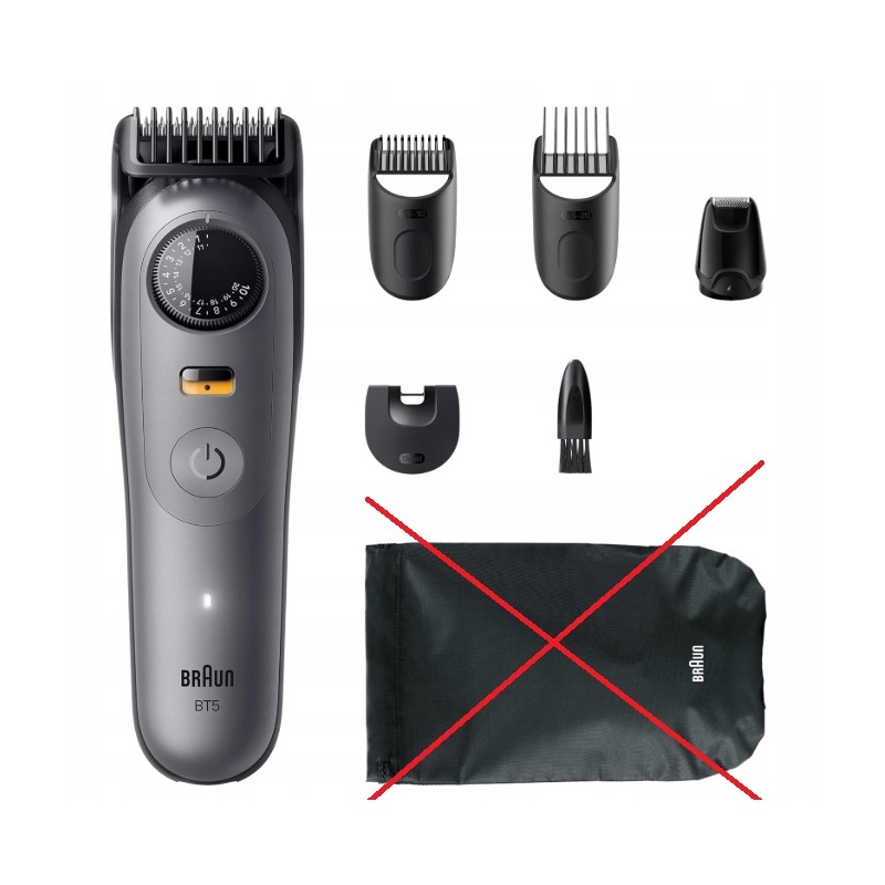 Outlet Maszynka do strzyżenia Braun Series 5 BT5525 bezprzewodowa ZESTAW