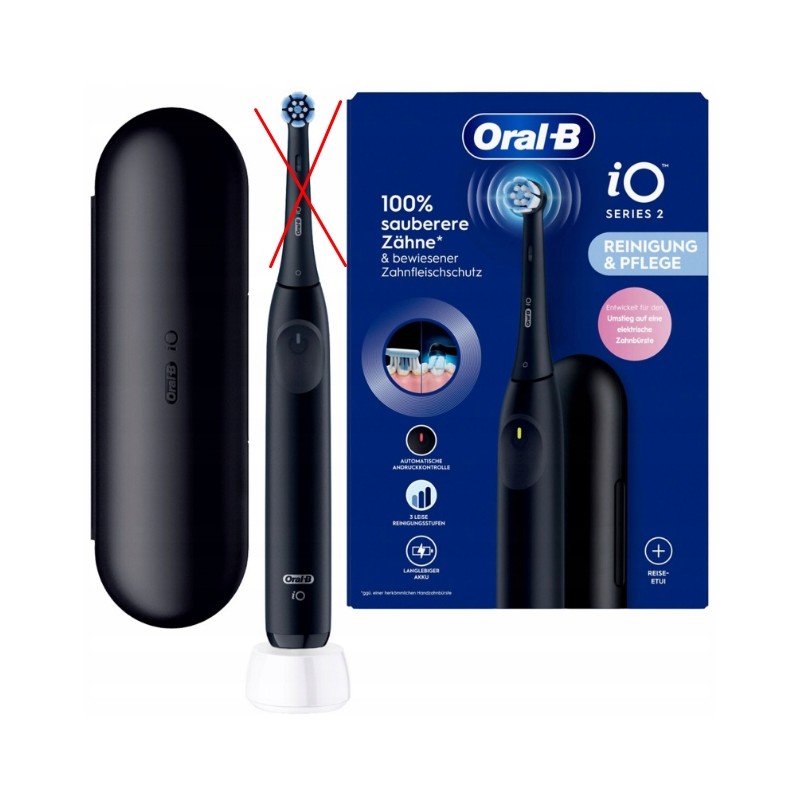 Outlet Oral-B iO Series 2 szczoteczka elektryczna 3 tryby czujnik nacisku