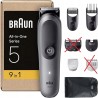 Outlet Golarka trymer Braun All-in-One Series 5 9w1 Baza ładująca+Akcesoria