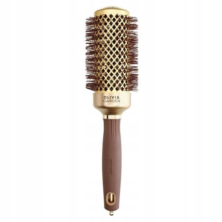 OLIVIA GARDEN EXPERT BLOWOUT SHINE SZCZOTKA DO WŁOSÓW BROWN&GOLD 45mm