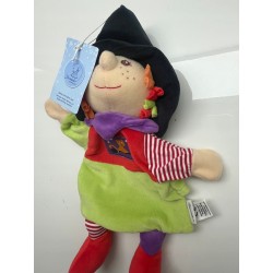 Lalka Sterntaler Pacynka na rączkę dziecka wiedźma 29 cm wielokolorowa