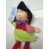 Lalka Sterntaler Pacynka na rączkę dziecka wiedźma 29 cm wielokolorowa