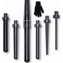 Outlet Bestope Pro L-F lokówka 6w1 ceramiczno-turmalinowa 6 końcówek 230°C