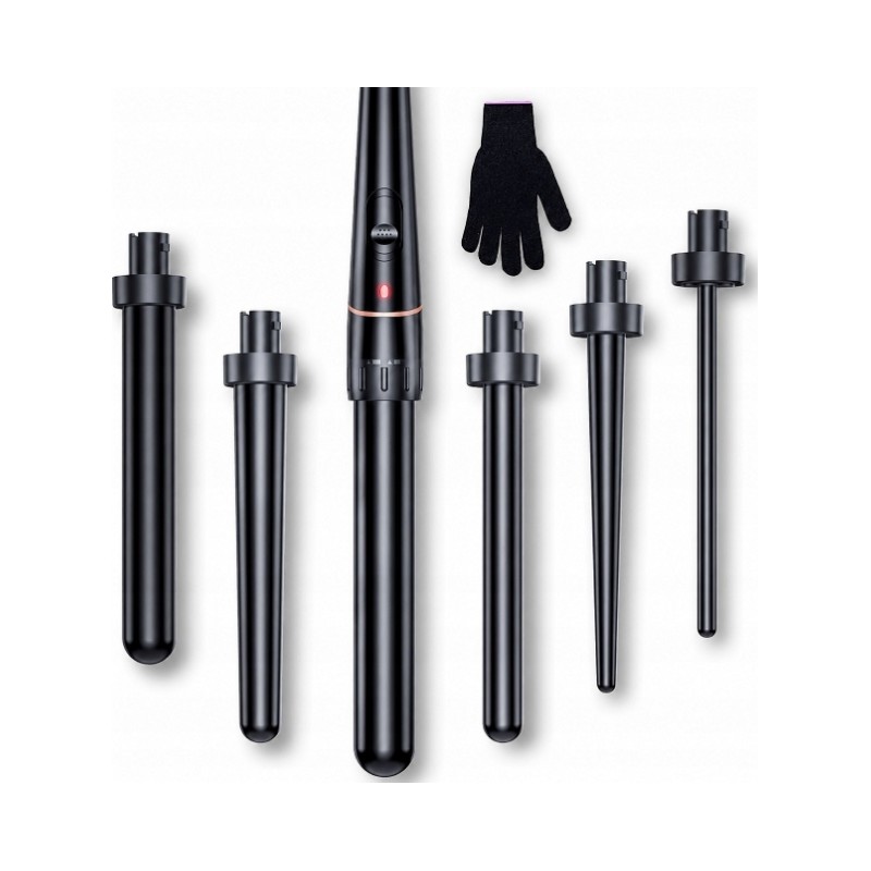 Outlet Bestope Pro L-F lokówka 6w1 ceramiczno-turmalinowa 6 końcówek 230°C