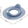 Nakładka na sedes Rotho Babydesign Ergonomiczny kształt lekka stabilna szar