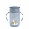 SUAVINEX BEAR Kubek 360° do nauki picia kubek 360° 340ml 12m+ niebieski