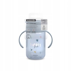 SUAVINEX BEAR Kubek 360° do nauki picia kubek 360° 340ml 12m+ niebieski