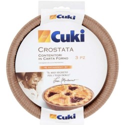 CUKI CROSTATA PAPIEROWE TACKI FORMA DO PIEKARNIKA DZ151 3SZT