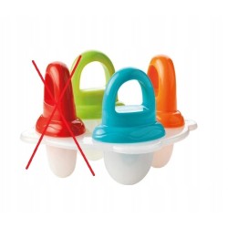 Outlet Gryzak do podawania pokarmu, na ząbkowanie Nuby plastik