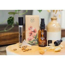 Bionoble 100% OLEJEK RYCYNOWY 50ML do rzęs ze szczoteczką do włosów pobudza