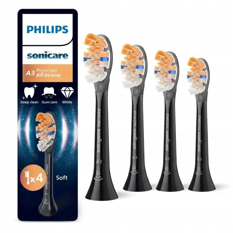 Końcówki do Philips Sonicare A3 zaawansowana pielęgnacja 4 szt HX9096/88