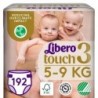 Pieluszki Libero Touch 3 48 szt. 5-9kg delikatne Certyfikat FSC