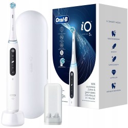 Outlet Oral-B iO Series 5 szczoteczka elektryczna biała magnetyczna timer