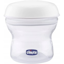 Pojemnik do mleka Chicco Step Up + silinkonowy smoczek 4szt