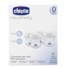 Pojemnik do mleka Chicco Step Up + silinkonowy smoczek 4szt