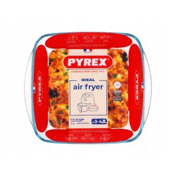 Pyrex Naczynie żaroodporne pojemnik szklany do Air Fryer 2,2 L 25x22 cm