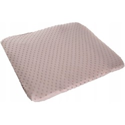 Outlet Prześcieradło z Gumką na Przewijak Roba 75x85cm Pudrowy Róż