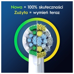 Oryginalne Końcówki Braun Oral-B EB20 Precision Clean do Szczoteczki 14szt