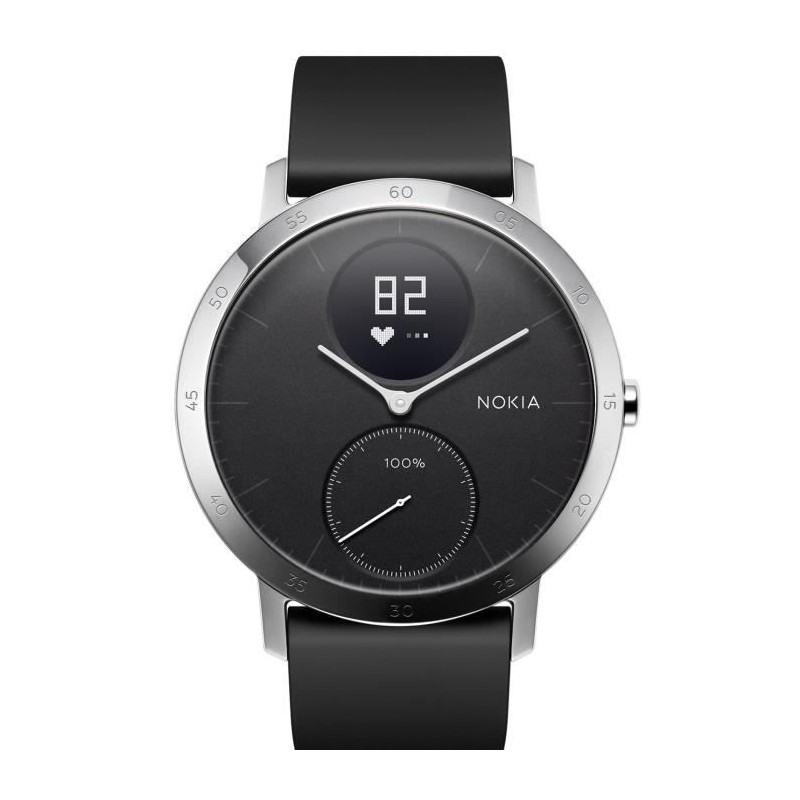 Outlet Withings Steel HR Hybrid Smartwatch czarny bluetooth krokomierz