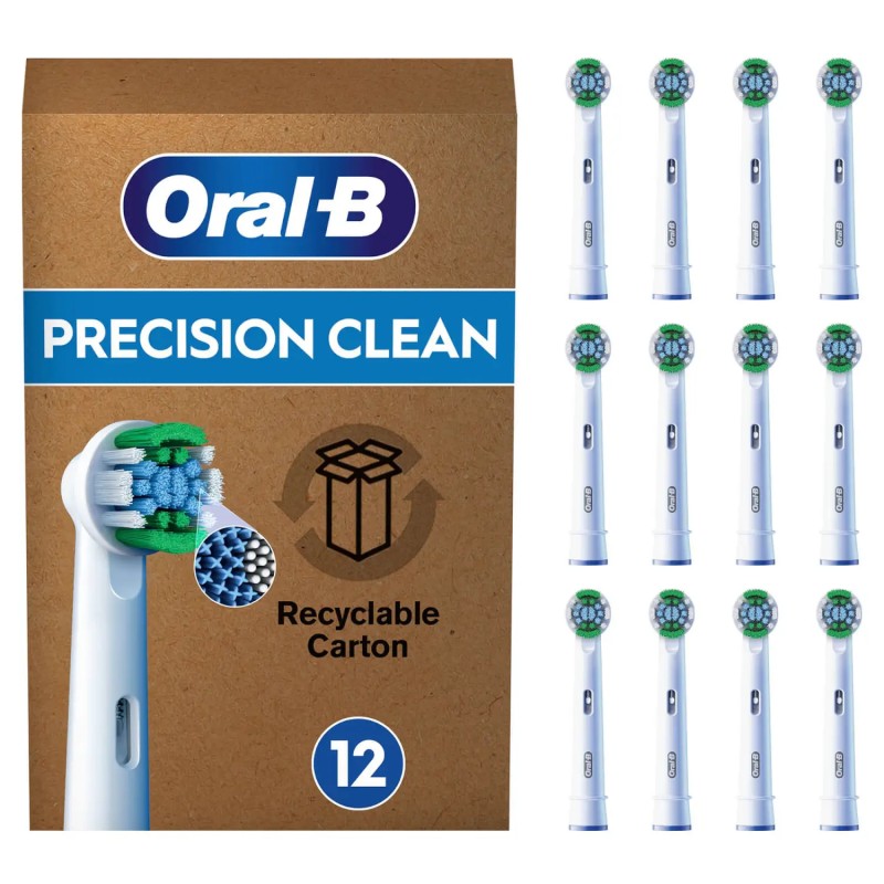 Końcówki do szczoteczek elektrycznych Oral-B Pro Precision Clean 12 sztuk