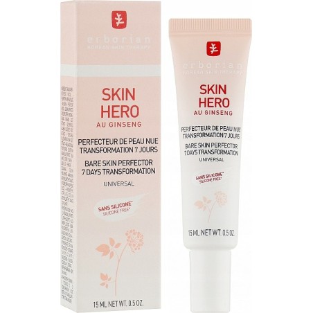 Erborian Skin Hero Bare Skin Perfector emulsja do twarzy 15 ml wygładzająca