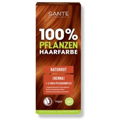 Sante Roślinna farba do włosów w proszku NATURROT 100g
