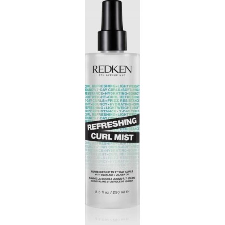 Redken Refreshing Curl Mist mgiełka odświeżająca do włosów kręconych 250ml