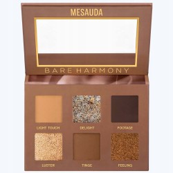 Mesauda Milano Bare Harmony paleta cieni do powiek odcień 203 Cool Bronze