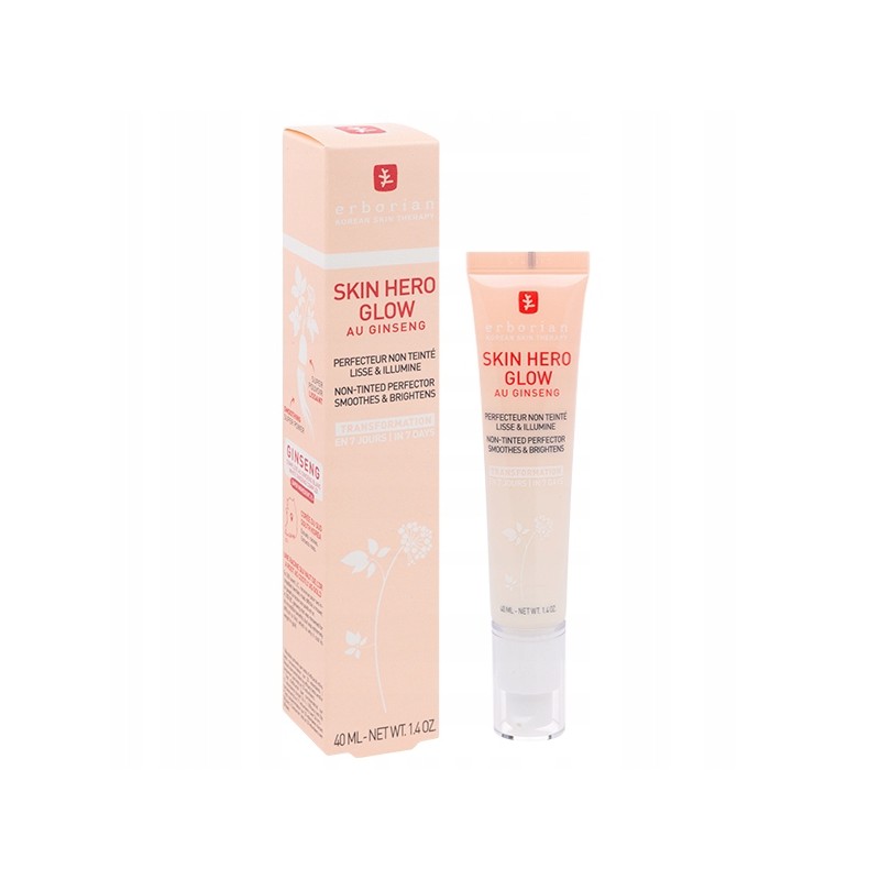 Erborian Skin Hero Glow krem do twarzy 40 ml nawilżający rozświetlający