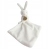 Outlet Doudou et Compagnie 303 przytulanka zajączek z chusteczką 10x10 cm