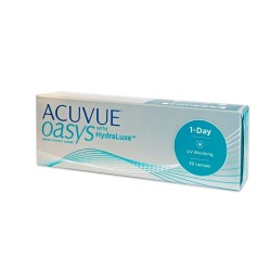 Outlet Soczewki jednodniowe ACUVUE OASYS 1-DAY 30 szt. moc +1,25