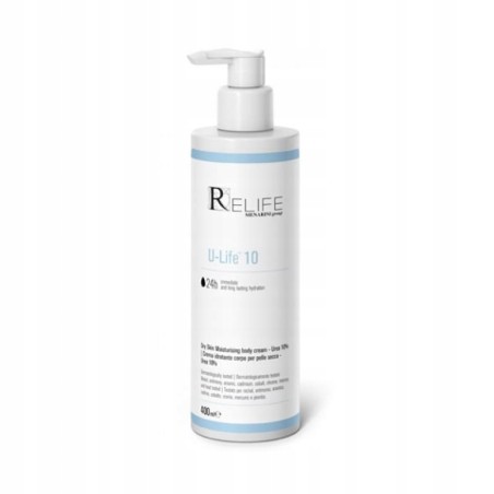 Relife U-Life 10 balsam do ciała 400 ml z mocznikiem 10% do suchej skóry