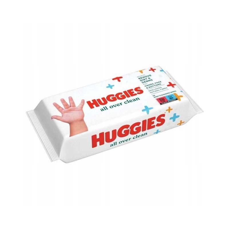 Chusteczki nawilżane Huggies All Over Clean 1 x 56