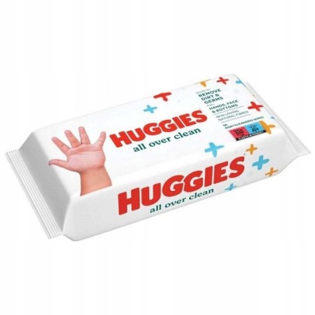 Chusteczki nawilżane Huggies All Over Clean 1 x 56