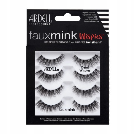Ardell Faux Mink Demi Wispies 4 pary sztucznych rzęs na pasku black