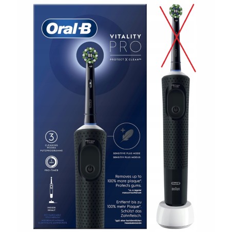Outlet Oral-B Vitality Pro szczoteczka elektryczna 3 tryby czarna