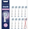 Końcówki do szczoteczki Oral-B Sensitive Clean 9 sztuk białe miękkie