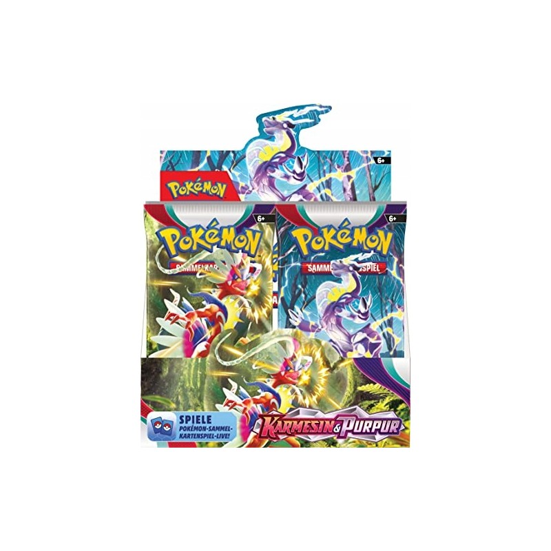 Outlet Zestaw Kolekcjonerski Pokémon TCG: Scarlet & Violet Display Box DE