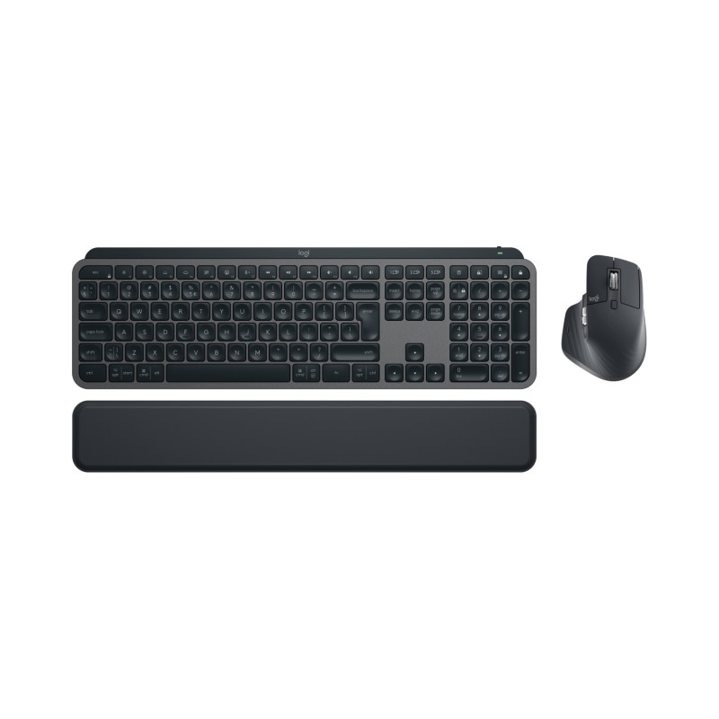 Outlet LOGITECH MX Keys S Combo Bezprzewodowa Klawiatura Membranowa + Mysz
