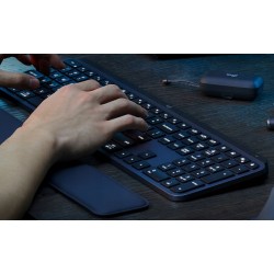 Outlet LOGITECH MX Keys S Combo Bezprzewodowa Klawiatura Membranowa + Mysz