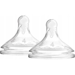 Outlet Dr Brown`s 2 PACK Smoczek Antykolkowy LEVEL 4 Szeroki 9m+ 7563