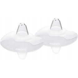 Outlet Nakładki na brodawki Medela przezroczyste r. M 20 mm 2 szt.