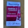 Laboratoires Vitarmonyl Omega 3 + Witamina E 60 kapsułek 33,4 g dla serca