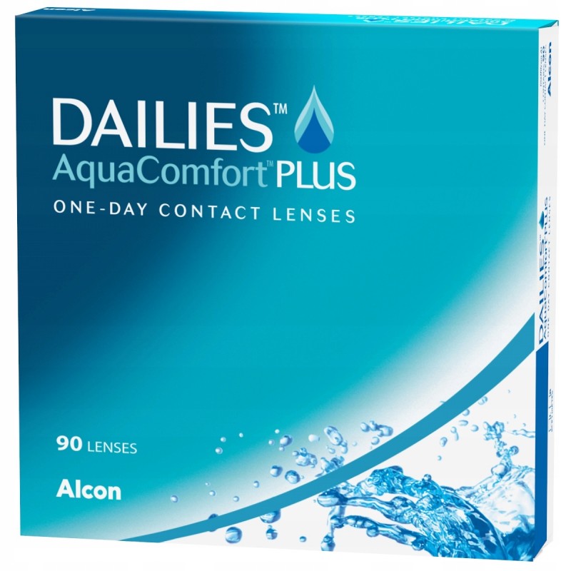 Outlet Soczewki jednodniowe Alcon Dailies AquaComfort Plus -2.00 90 szt.